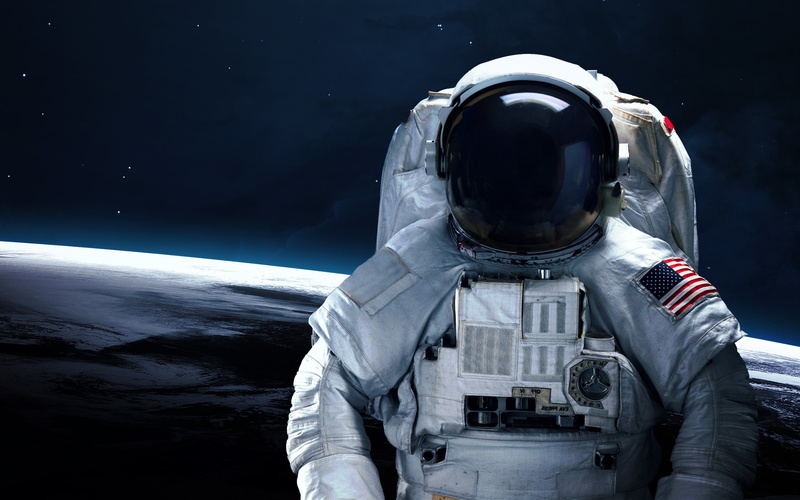 space, occupation, night, unrecognizable person, gas mask, portrait, obscured face, one person, astronaut, protective workwear, front view, science, astronaut 4k free download