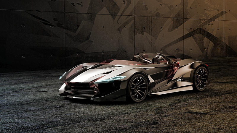 roadster, vapour, concept, 720P