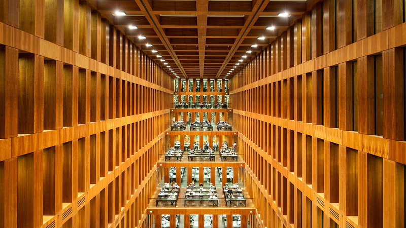 Humboldt state University, 1080P, Berlin, Germany, library
