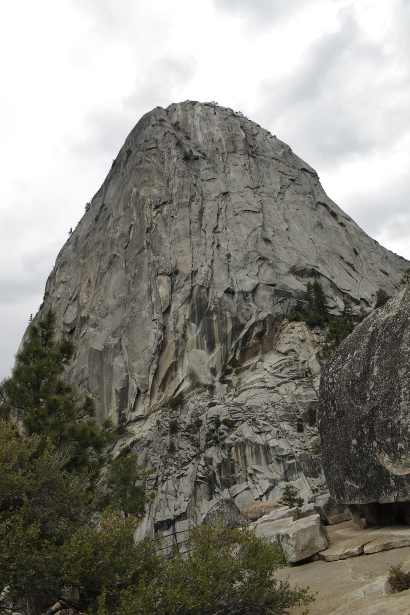 landscape, water, half dome, green, scenery, vacation, valley, nevada, rock, sierra, hiking, environment, clouds, rock formation, park, usa, rock - object
