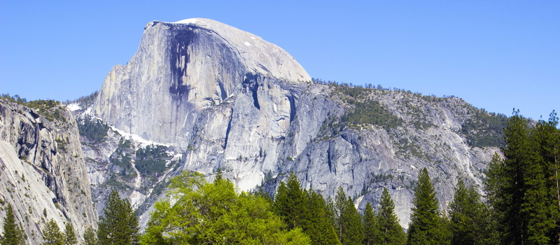 america, Yosemite, clear sky, day, environment, beauty in nature, panorama, california, no people, mountain peak, park, formation, usa, granite, mountain range