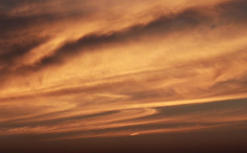 meteorology, skyway, clouds, sunset, sky, full frame, dramatic sky, orange color, cloudscape, abstract, outdoors, backgrounds, aerospace, dusk, low angle view