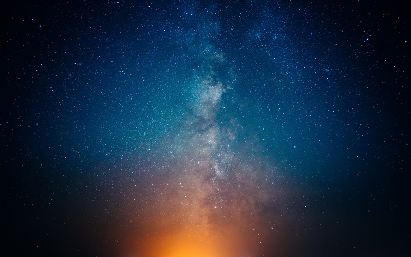 Milky, 4K, Starry, SkyWay