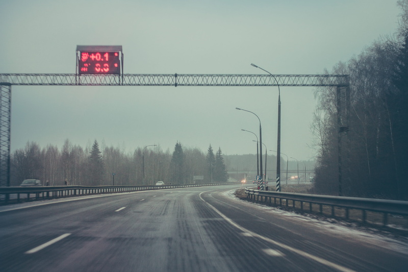 snowing, bridge, tree, outdoors, sky, russium, direction, plant, road, the way forward, mode of transportation, bridge - man made structure, pale, car