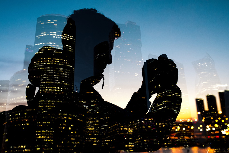 cityscape, nature, technology, reflection, skyscraper, outdoors, sunset, building, sky, camera - photographic equipment, double exposure, city light, silhouette
