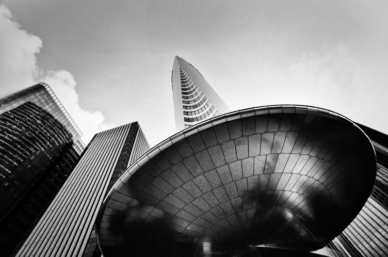 sky, quartier daffaires, building, no people, day, outdoors, la défense, modern, tourism, business district, place, tour, travel destinations, nature, tower