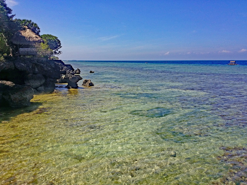 shallow, Beach, rock, moalboal, Cebu, horizon, diving, land, tranquil scene, coast, no people, asia, tranquility, idyllic, rock - object, Philippines, scenics