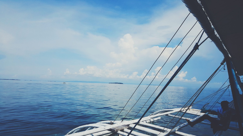 cebu city, tranquility, boat, cebu, sea, horizon over water, horizon, philippines, blue, 5K, vacation, travel, yacht, tour, cloud - sky, nature, beauty in nature