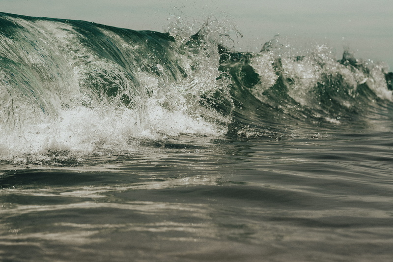4K, sky, breaking, waves, daytime, water, power in nature, sea, speed, seascape, waterfront, sport, rippled, day, wave, no people, nature, black and white