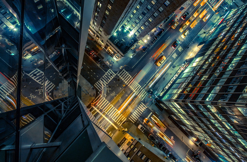 office, outdoors, sky, light - Natural Phenomenon, reflection, curtain, buildings, district, no People, abstract, lights, midtown, city, night, city Life