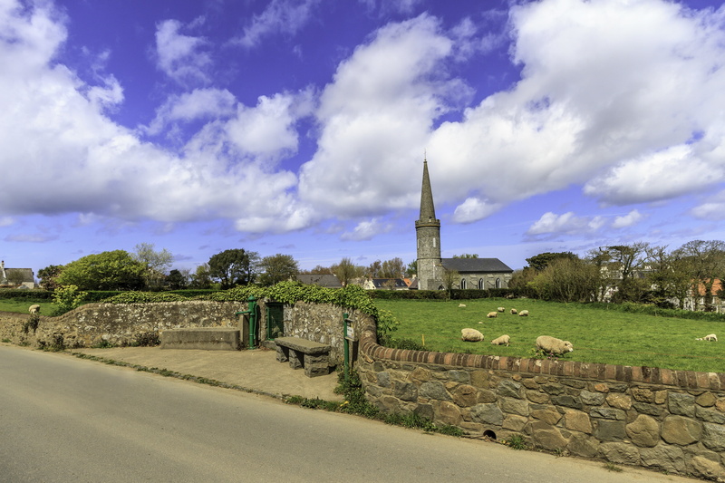 building, day, travel, built structure, no people, building exterior, nature, cloud - sky, tourism, guernsey, religion, outdoors, 5K, stone wall, travel destinations