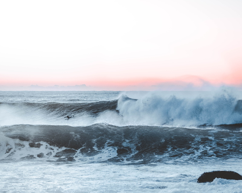 outdoors, white, wind, landscape, pacific Ocean, cloud - Sky, sunrise, surfer, daytime, water, danger, colour, hd, wave, sydney, mist