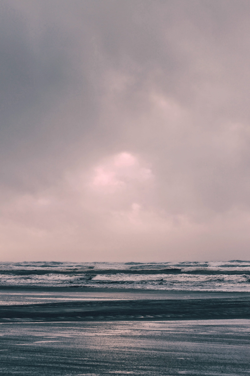 body, tranquil scene, oregon, photography, pacific, nature, no people, cloud - sky, set, color, crash, purple, wave, cloudy, scenics - nature, sand, horizon over water