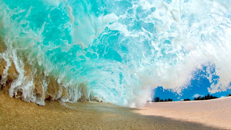 beach, power, wave, nature, beauty in nature, breaking, surfing, water, sea, blue, motion, day, land, sand, seawave, outdoors, scenics - nature, environment
