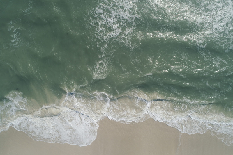 breaking, aerial view, scenics - nature, looking down, wave, beauty in nature, coast, power, sport, sea waves, surfing, seawave, seashore, day, aquatic sport