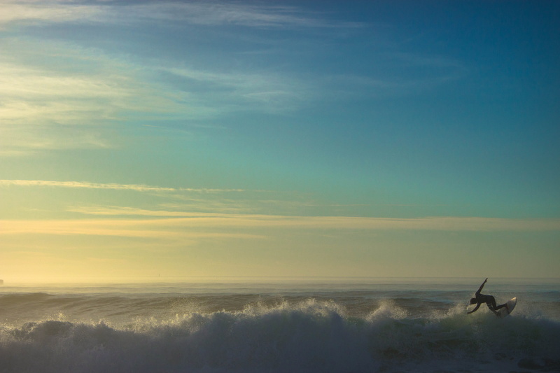 horizon over water, sky, sea, france, 5K, beauty in nature, tranquil scene, hossegor, land, tranquility, outdoors, water, no people, scenics - nature