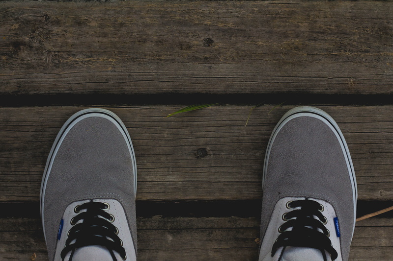 low section, human foot, wood, green, indoors, unrecognizable person, leaf, high angle view, body part, vaction, wood - material, directly above, men, jeans