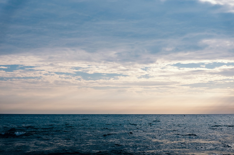 no people, outdoors, breakwater, beautiful, water, ripe, long, tranquil scene, stone, tranquility, scenics - nature, michigan, idyllic, colorful, horizon over water