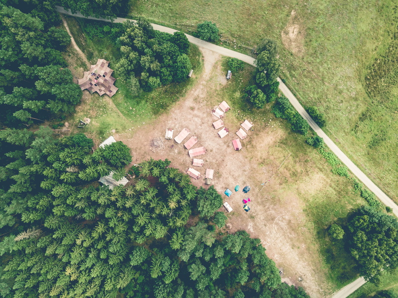 plant, field, built structure, 2K, growth, northern, environment, no people, sweden, trees, drone, green color, travel, relax, day, sjöbo, forest, scenics - nature