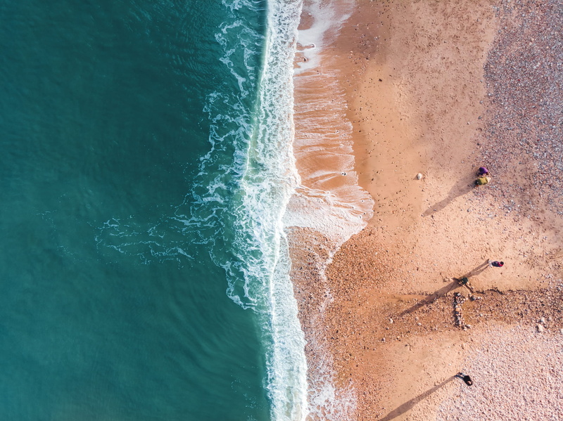 scenics - nature, view, high angle view, mavic air, tide, shore, fresh air, nature, dji, land, 1080P, sunlight, looking down, no people, relaxing, aerial view