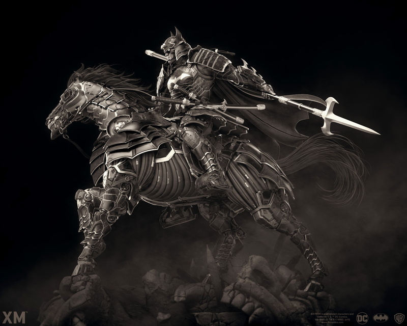 DC comics, weapons, 2K, armor, Keos Masons, Shogun Batman, horse
