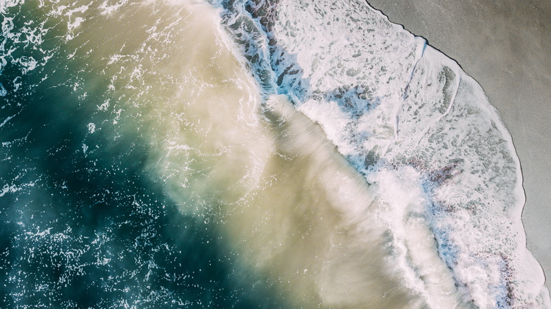 water, splashing, 4K, scenics - nature, waterfront, flowing water, surfing, ocean, outdoors, 334 ocean crest dr, ice, power in nature, nature