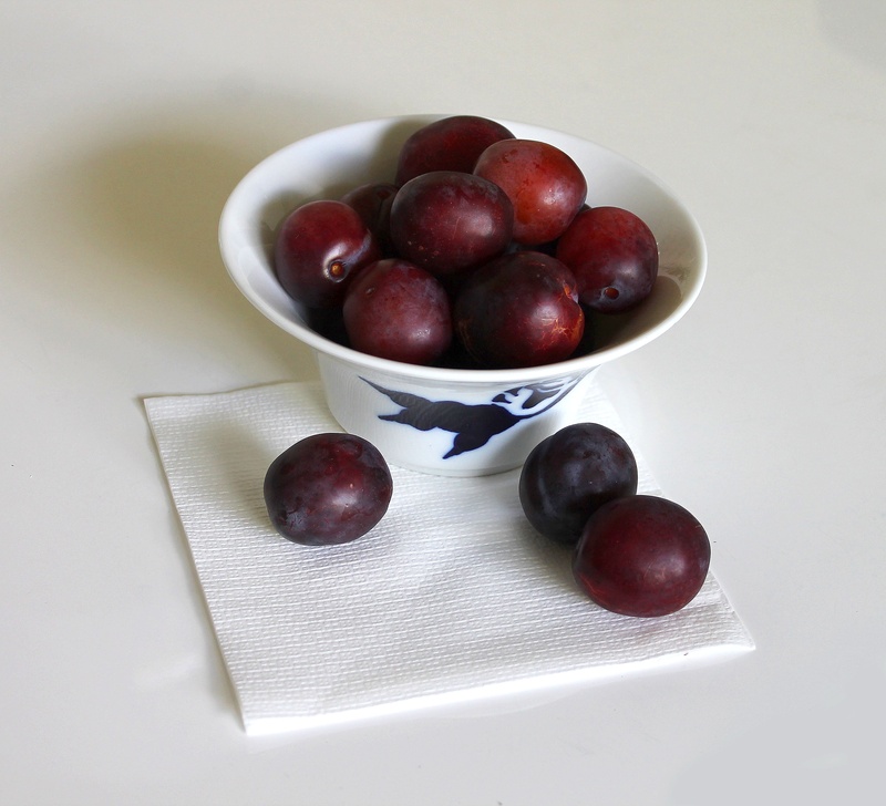 food and drink, no people, grape, freshness, indoors, high angle view, studio shot, food, summer, wellbeing, cherry, table, plum, healthy food, temptation