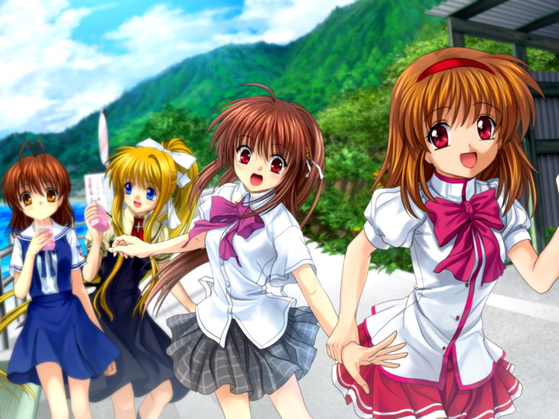 kanon, clannad, ayu, nagisa, kamio, misuzu, air, rin, furukawa, busters, moonknives, natsume, tsukimiya, 1080P, seifuku, crossover