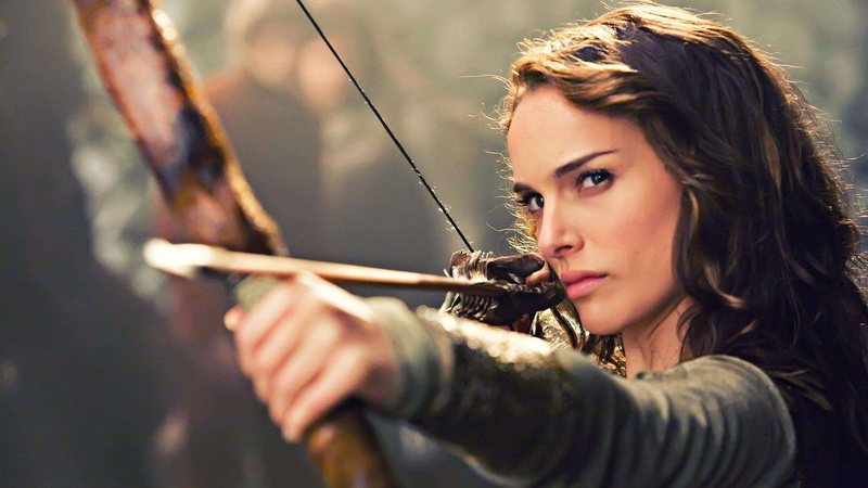 1080P, natalie portman, bow, hd, portman, natalie, your highness, brunette, unsharp