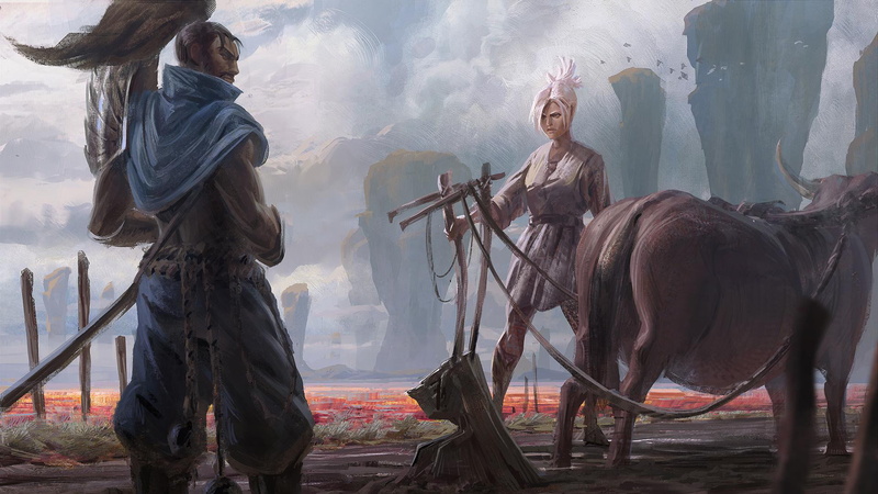 Riven (League Of Legends), Yasuo (League Of Legends), 1080P, Video Game, League Of Legends