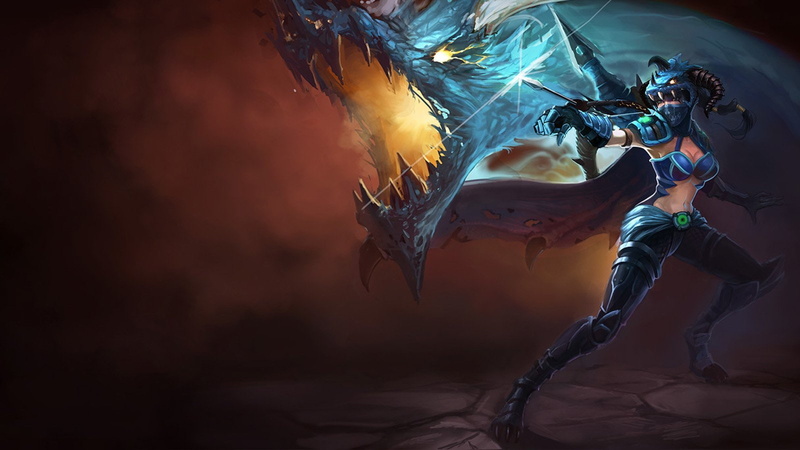 Vayne (League Of Legends), people, full length, outdoors, activity, League Of Legends, Video Game, underwater, motion, nature, sea, digital composite, adult