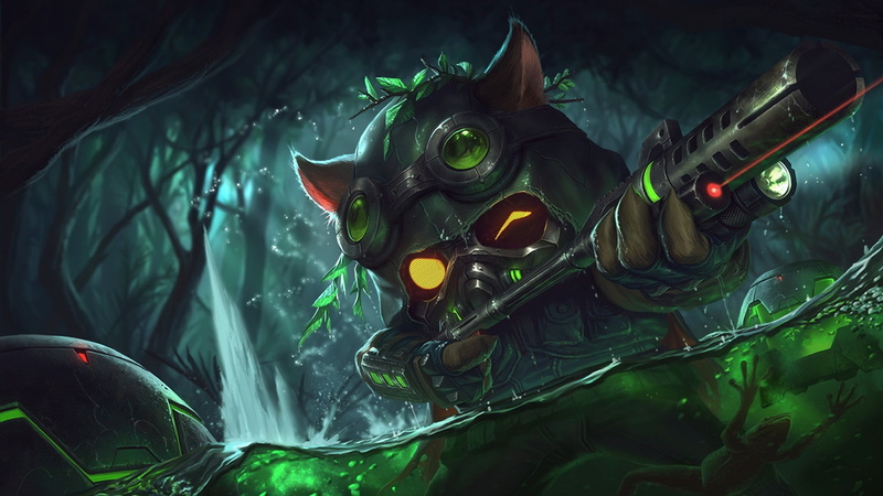 Teemo, Summoners Rift, 1080P, black, League of Legends