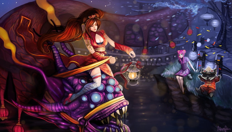 Teemo (League Of Legends), Annie (League Of Legends), League Of Legends, 1080P, Sona (League Of Legends), Video Game
