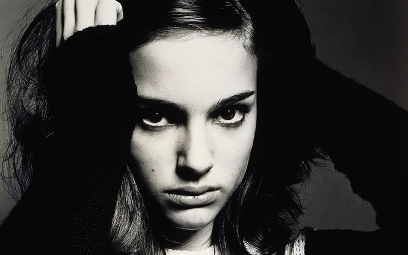 monochrome, natalie, 720P, greyscale, portman