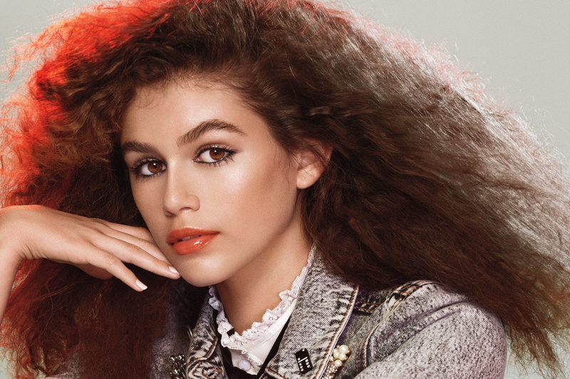 Kaia Gerber, Model, Models, 1080P, Face, Brunette, Brown Eyes, American