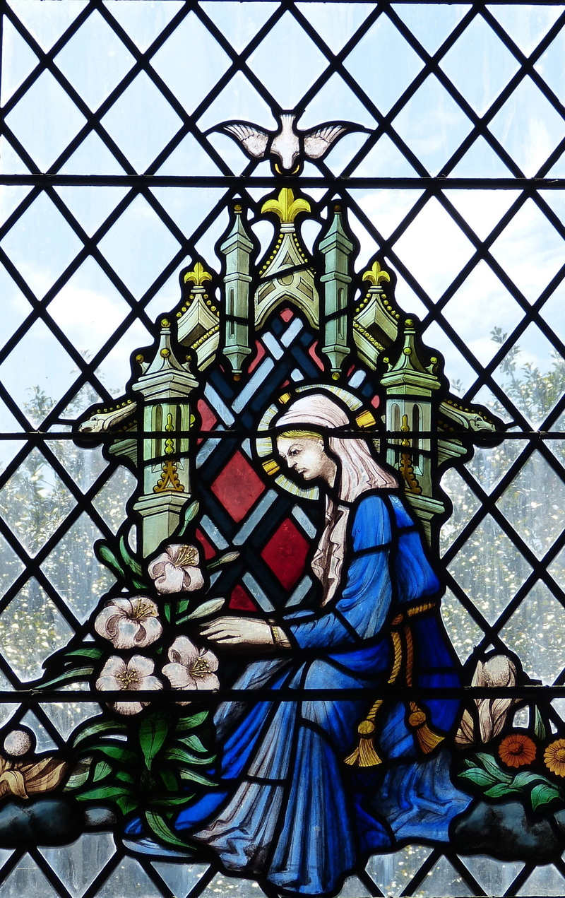 color, day, cathedral, stained Glass, belief, window, catholicism, statue, male likeness, human representation, catholic, representation, indoors, church