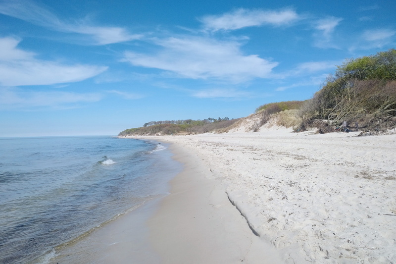 no people, sand, horizon over water, fischland-darss, water, beach, sea, non-urban scene, fischland, dunes, wild, west beach, landscape, scenics - nature