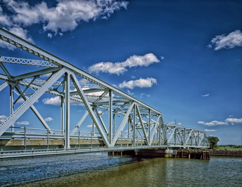 cloud - sky, nature, 1080P, day, outdoors, sky, girder, water, historic, connection, steel, architecture, scenic, reflections, travel, clouds, built structure