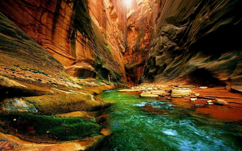 beauty in nature, physical geography, cave, idyllic, day, sea, clouds, tranquility, non-urban scene, water, rock, eroded, tranquil scene, flowing, brown
