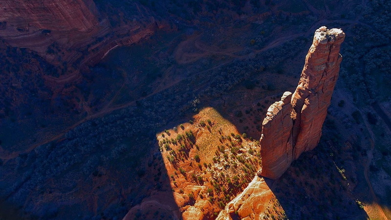 scenics - nature, nature, solid, desert, no people, rock - object, beauty in nature, water, landscape, canyon, day, eroded, rock formation, tranquil scene