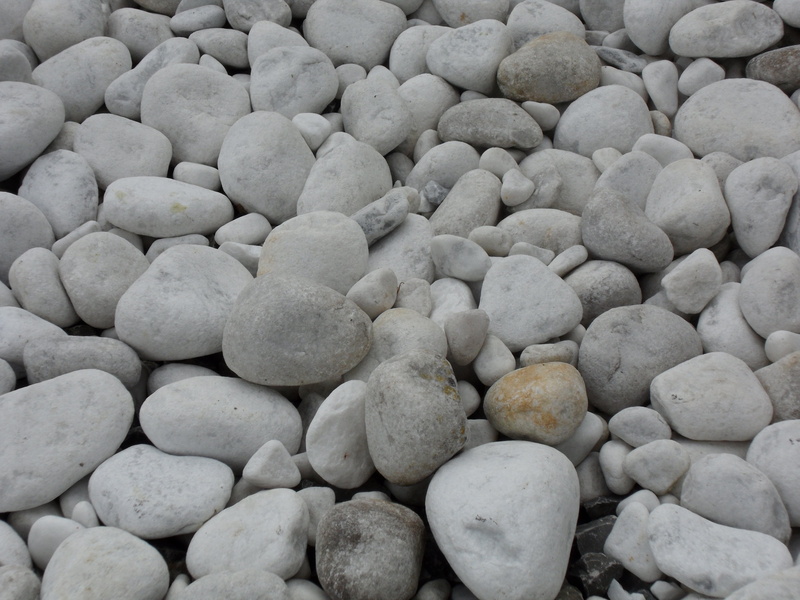 abundance, day, white, textured, nature, marble gravel, stone - object, outdoors, full frame, backgrounds, stone, land, still life, pebble, high angle view