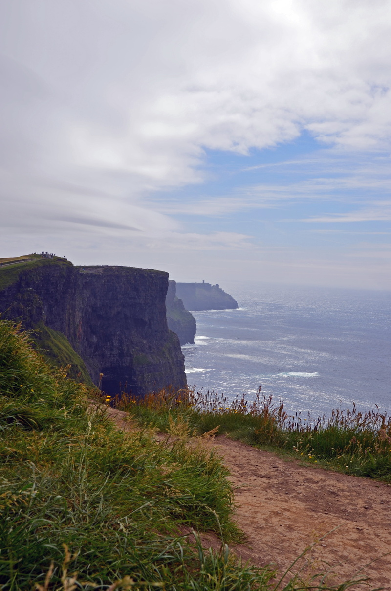 4K, grass, coastline, cliff, landscape, wilderness, beauty in nature, cloudscape, climate, wild, stack rock, horizon, clouds, plant, land, scenic, scenics - nature