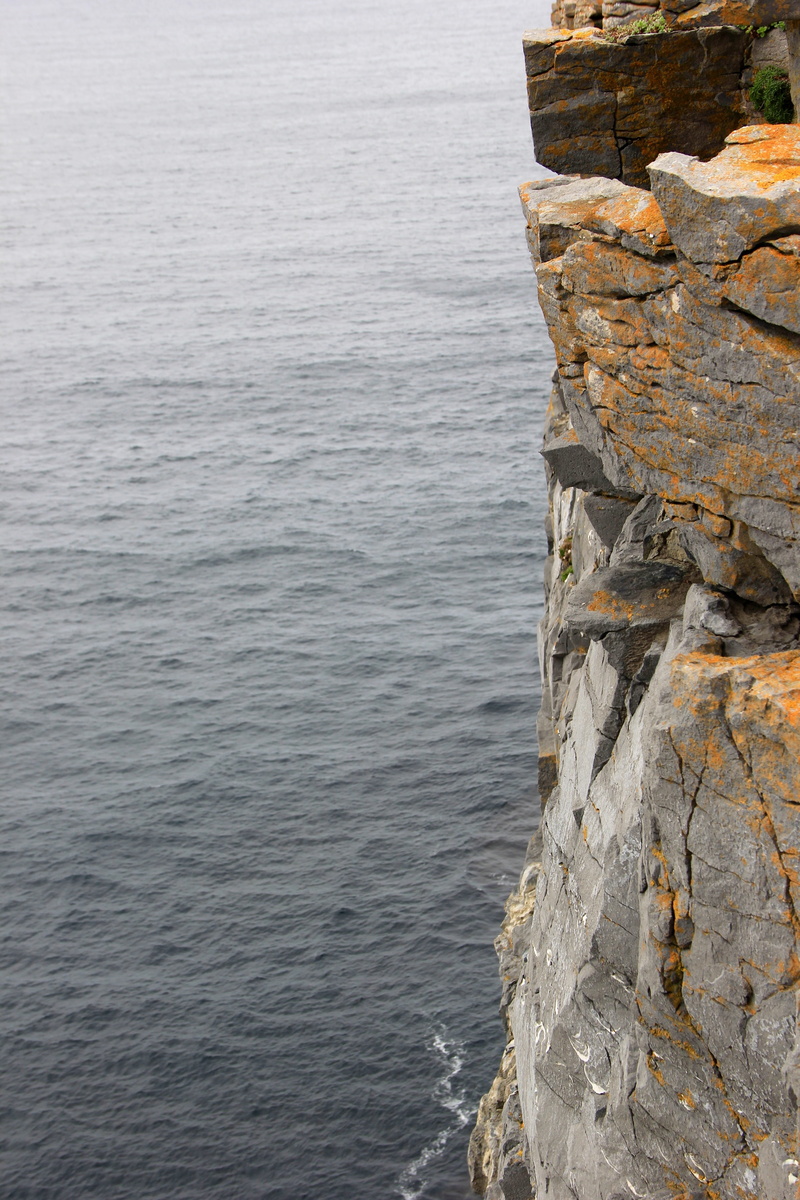 solid, water, tranquility, non-urban scene, high angle view, built structure, architecture, beauty in nature, Cliffs Of Moher, wall, atlantic, Ocean, Irish