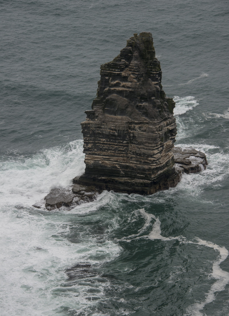 solid, sea, eroded, land, motion, beauty in nature, breaking, ireland, outdoors, nature, cliffs of moher, day, water, scenics - nature, tranquil scene