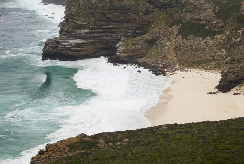 solid, rock formation, breaking, outdoors, power in nature, nature, sport, south africa, surfing, scenics - nature, beach, rock, cape of good hope, land