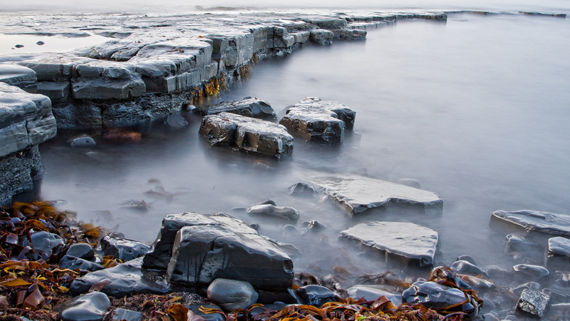 wareham, 4K, laptop, gray, uk, kimmeridge, cliffs, ultra, landscape, bay, coast, hd