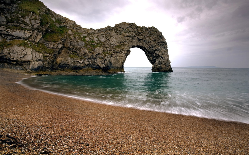 720P, durdle, door, Oceans, Lulworth, hd, nature, art