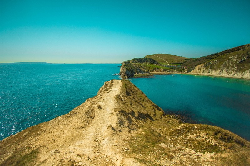 no people, nature, sky, laguna, tranquility, dorset, mountain, scenics - nature, blue, 5K, beach, travel destinations, land, day, turquoise colored, idyllic