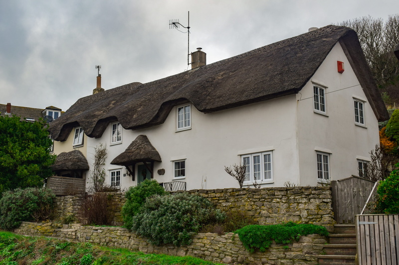 united kingdom, home, village, residential district, low angle view, dorset, sky, countryside, house, outdoors, cottage, rural, building, tree, town, built structure