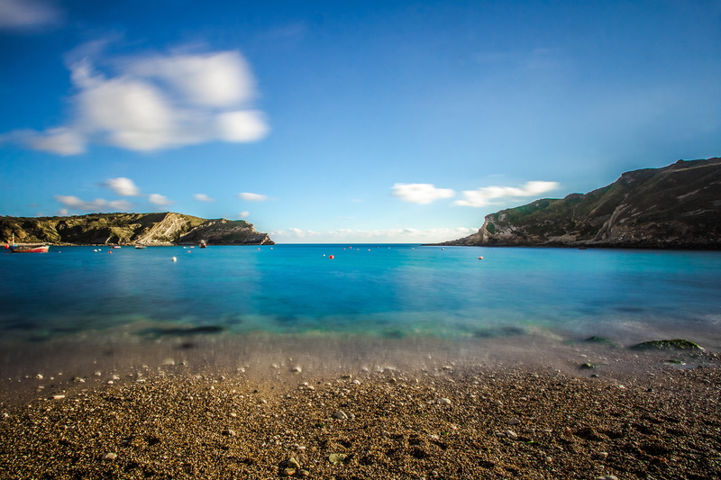 lulworth cove, water, ocean, mountain, horizon, photo, tranquil scene, body, land, sky, no people, outdoors, turquoise colored, bay, idyllic, nature, rock